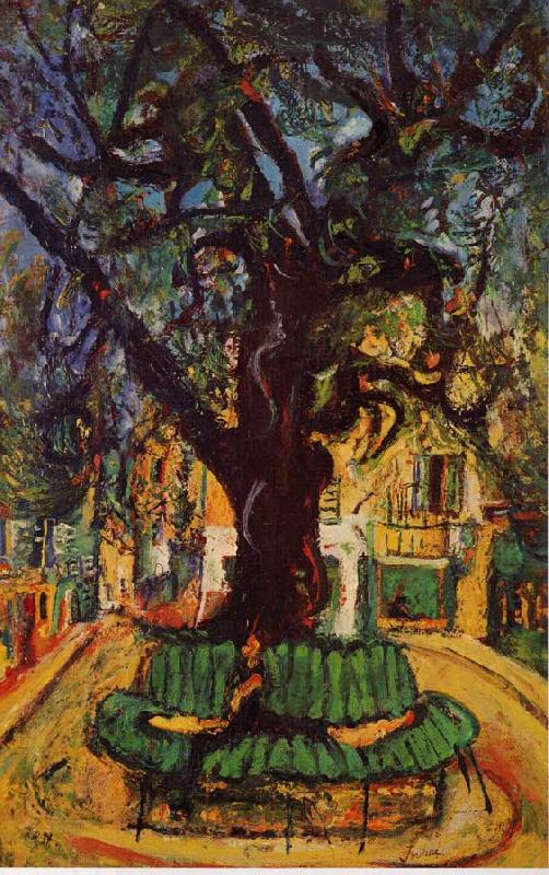 Chaim Soutine Small Place in the Town China oil painting art